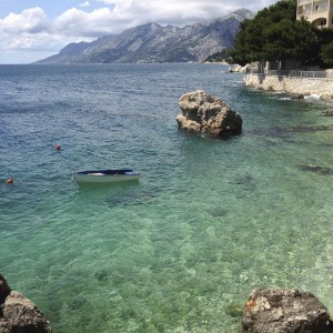 Brela Beach, Croatia