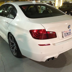 BMW M5 Hertz SFO