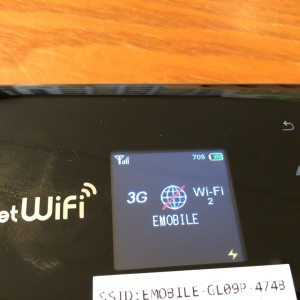 3G/LTE CDMA MiFi for Japan (3G GSM for rest of world)