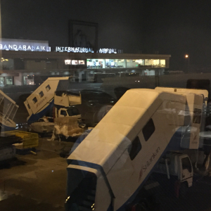 Colombo Airport at 2AM