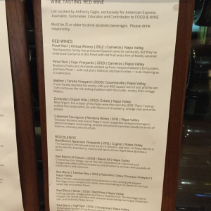 Wine List