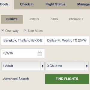 Booking on alaskaair.com