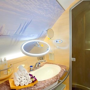 Emirates A380 Shower