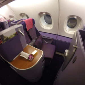 THAI Air A380 Business Class 15A
