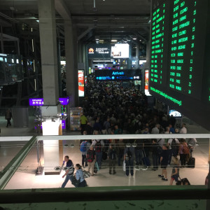 Immigration Line @ BKK