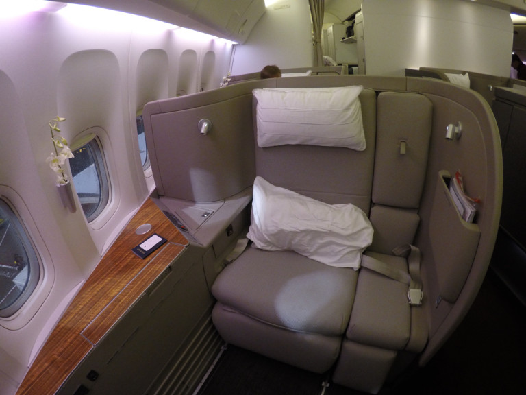 Cathay Pacific First Class B777-300ER