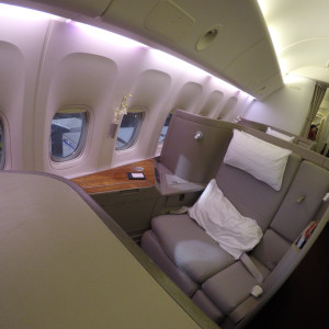 Cathay Pacific First Class B777-300ER