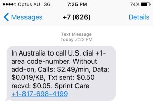 Carrier: Optus AU
