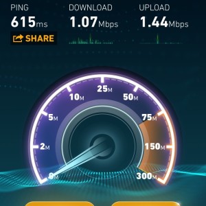 Speedtest on Sprint iPhone 6