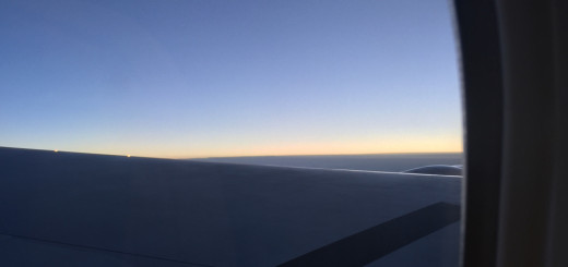 Sunrise from ANA 777