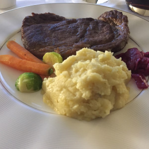 Steak, Potatoes and Veggies