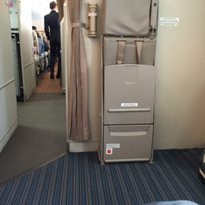 Singapore Airlines Exit Row