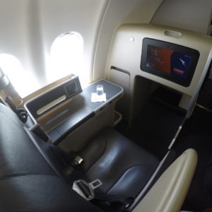 Seat 1A Qantas A330