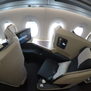 Cathay Pacific A350 Business Class 15K