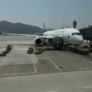 Cathay Pacific A350 @ HKG