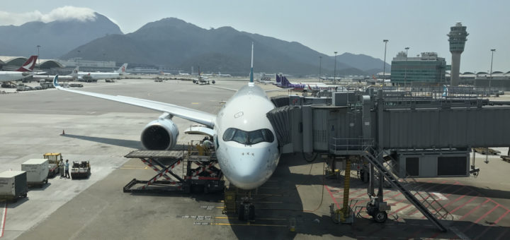 Cathay Pacific A350 @ HKG