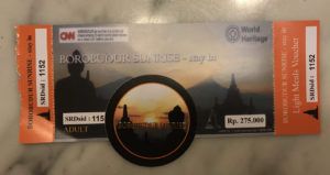 Borobudur Sunrise Ticket