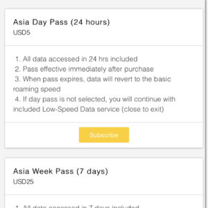 High Speed Data Plan Options