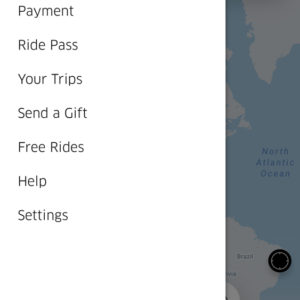 Ride Pass Tab (in Uber app)