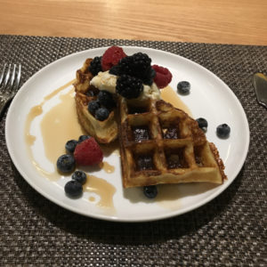 Crisp Yeasted Waffles