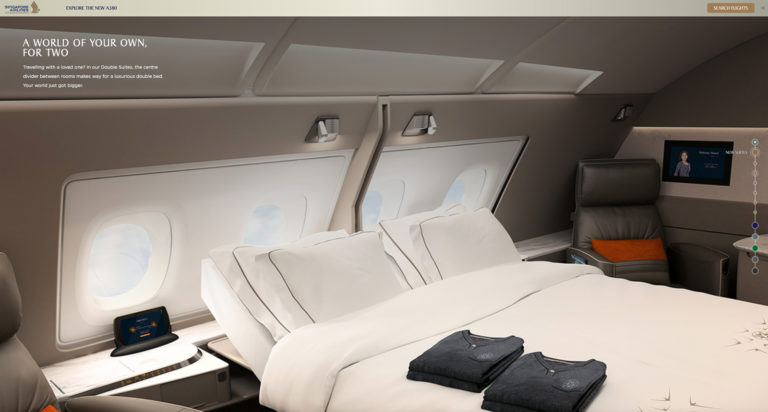 New SQ A380 Double Suites