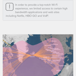 Inflight WiFi Coverage