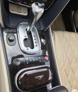 Interior of Bentley Flying Spur W12