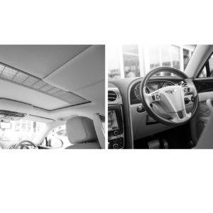 Interior of Bentley Flying Spur W12