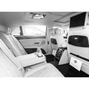 Interior of Bentley Flying Spur W12