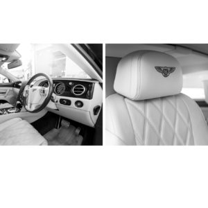 Interior of Bentley Flying Spur W12