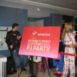 Victoria's Secret Supermodel PJ Party