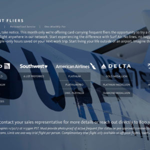 Surf Air Elite Promo