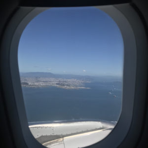 Takeoff from SFO