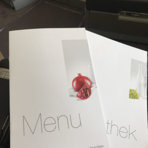 First Class Menus