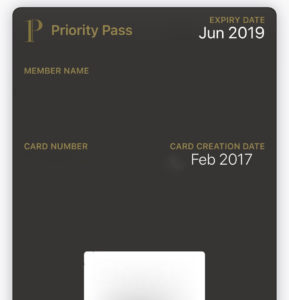 Priority Pass Digital Card