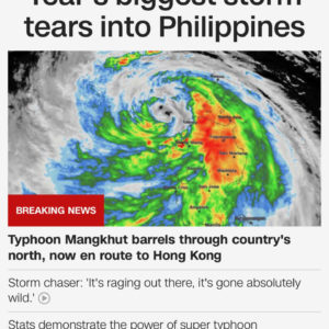 Typhoon Mangkhut