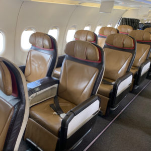 SAA A320 Business Class