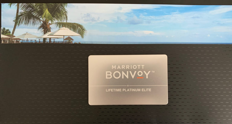 Marriott Lifetime Platinum Card