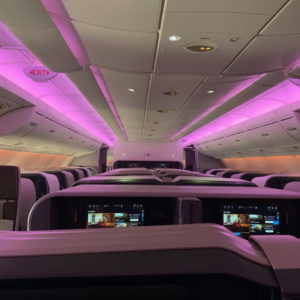 SQ A380 Business Class