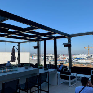 Outdoor Patio @ LAX Lounge