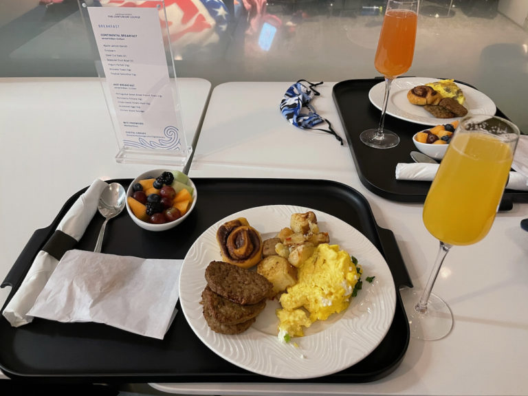 Breakfast @ AMEX Centurion Lounge