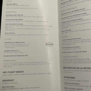 Food Menu