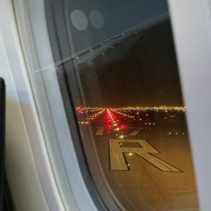 Departing DFW, View from Seat 1L