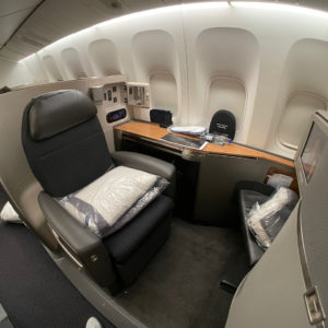 Seat 1A B777-300ER