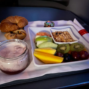 Seasonal Fruit Plate with Yogurt