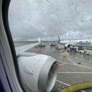 Rainy SFO