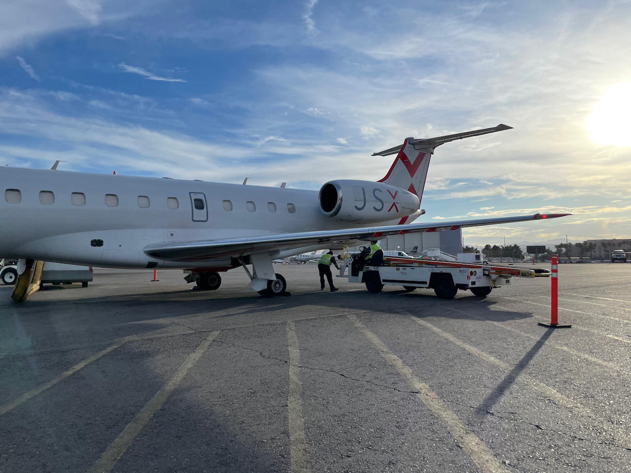 JSX (JetSuiteX) SemiPrivate LASSAN E135 Palo Will Travel