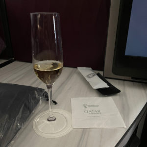 Pre-Departure Champagne