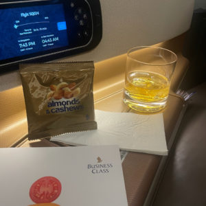 Suntory Chita Whisky w/ Almonds & Cashews