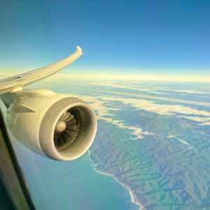 Flying past Big Sur, CA